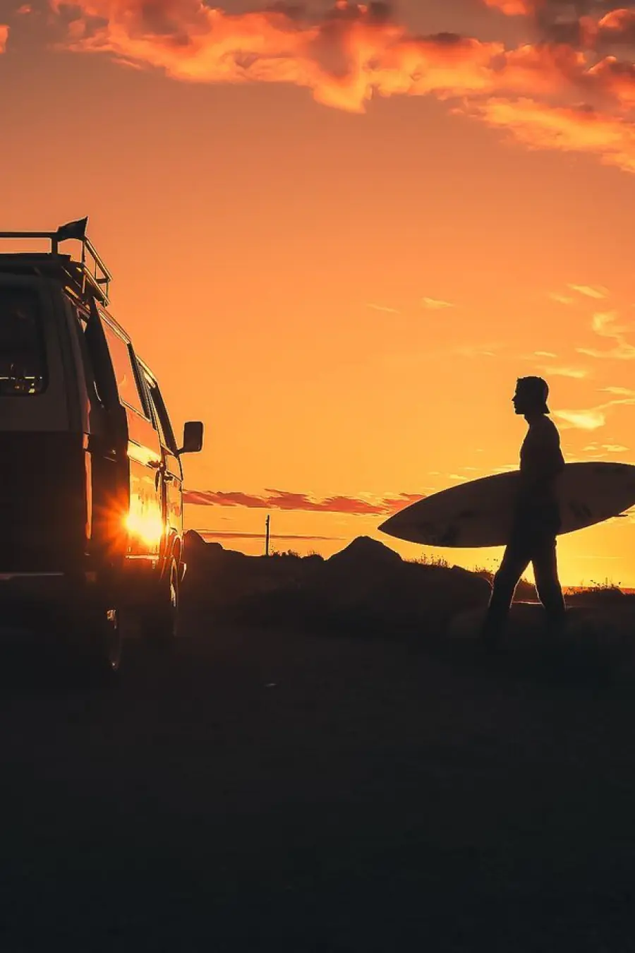 Sunset surf sessions