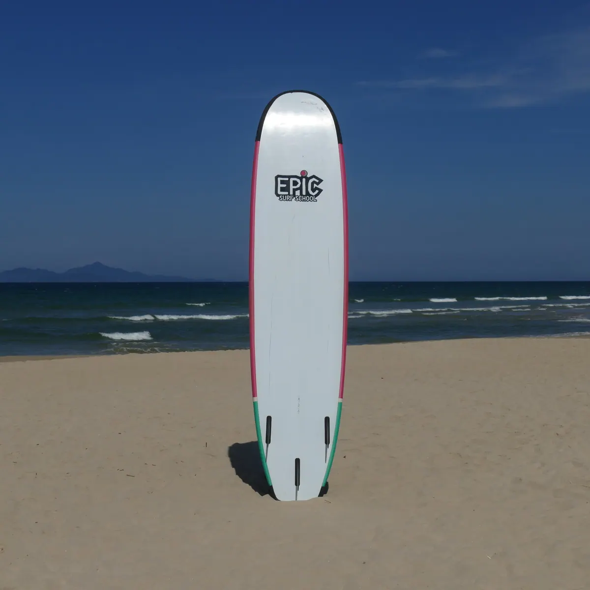 Softboard Pink back view